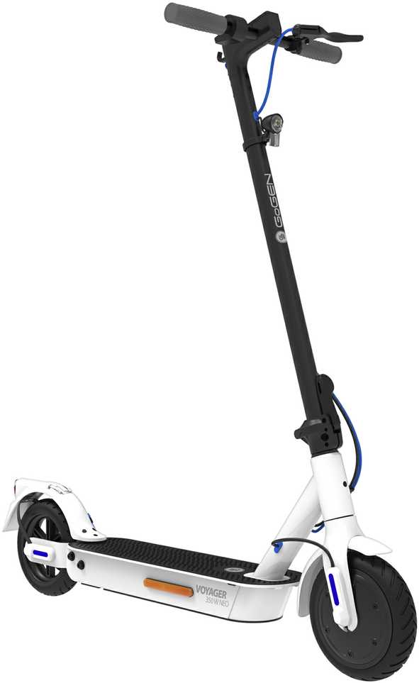 Elektrinis paspirtukas GoGEN VOYAGER NEO S601W, baltas, su programėle