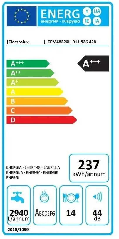 Indaplovė ELECTROLUX EEM48320L
