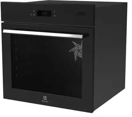 70l.talpos įmontuojama garinė juodos spalvos orkaitė Electrolux EOB8S39WZ