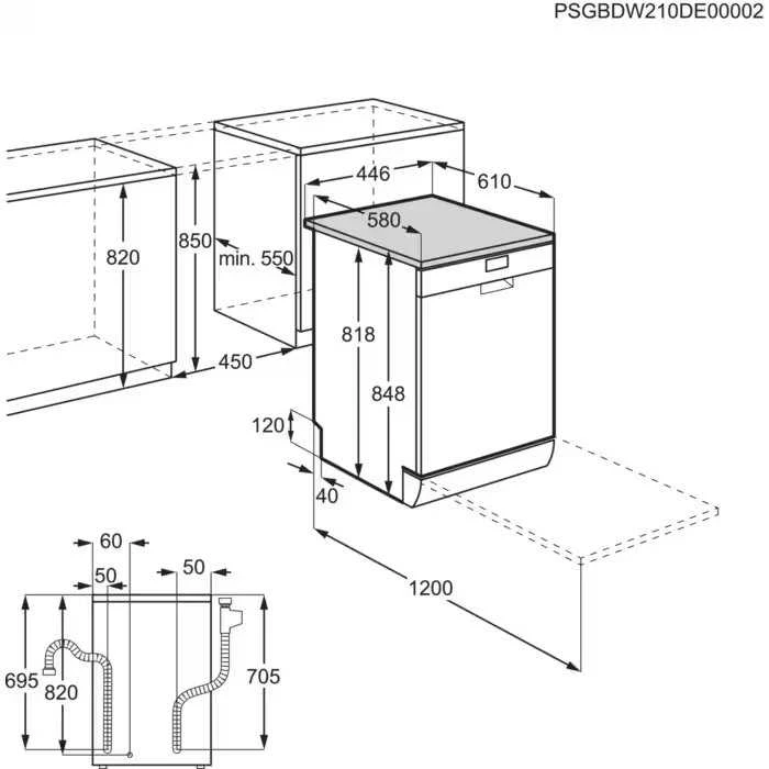 Indaplovė Electrolux ESS43210SX