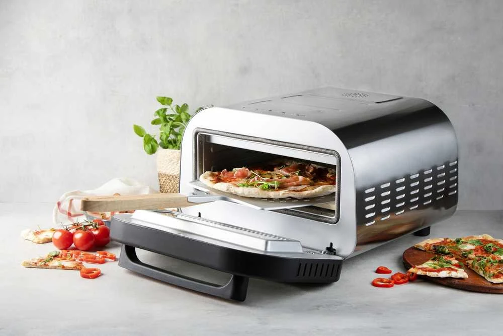 Piec do pizzy Domo DO9289PZ 1700 W sidabrinė