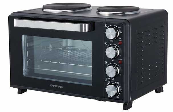 Elektrinė krosnelė Orava Elektra-X48, juodas
