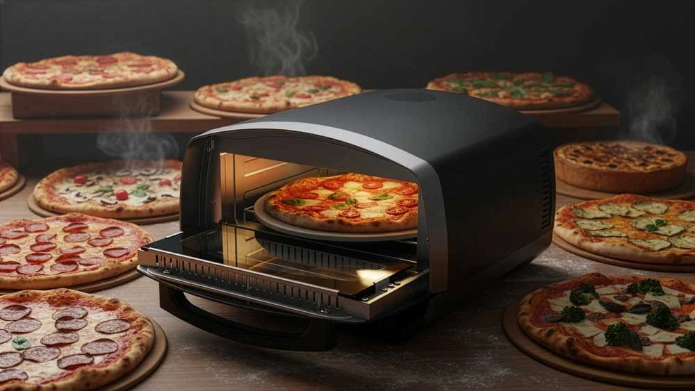 Elektrinė krosnelė Evolveo Salente Vulcano, elektrická pizza pec, 450°C