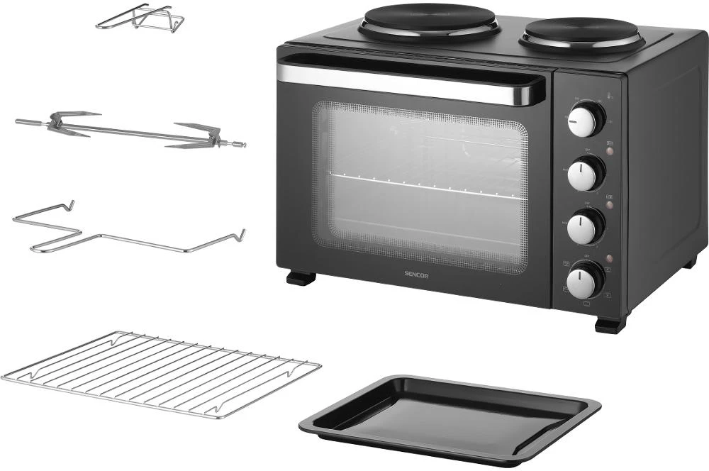 Elektrinė krosnelė Sencor SEO 3500BK mini orkaitė