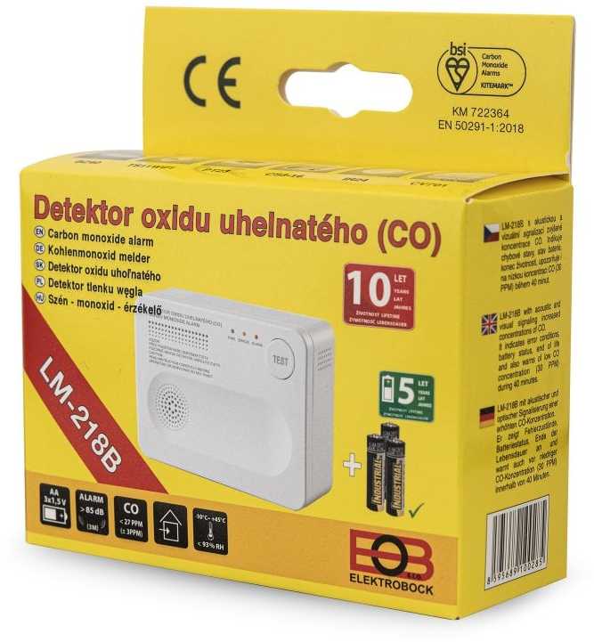 ELEKTROBOCK Autonomous CO detector LM-218B