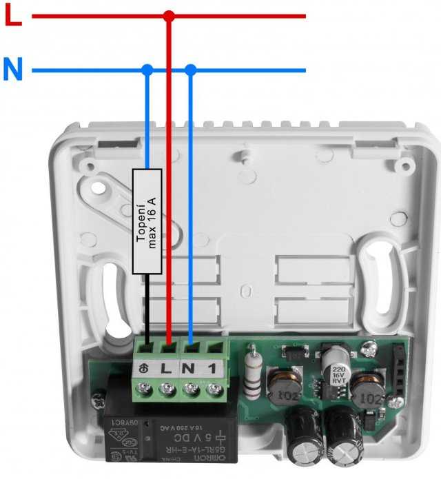 ELEKTROBOCK programuojamas Wi-Fi termostatas PT14-P WiFi