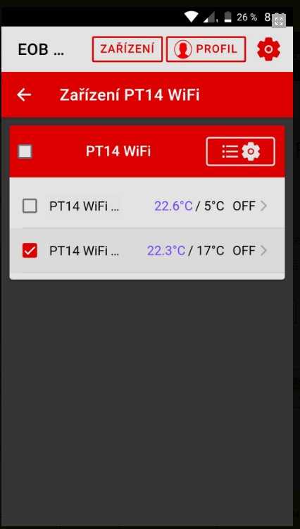 ELEKTROBOCK programuojamas Wi-Fi termostatas PT14-P WiFi