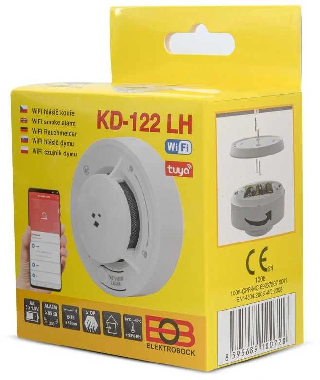ELEKTROBOCK Smoke detectors WiFi KD-122LH WIFI