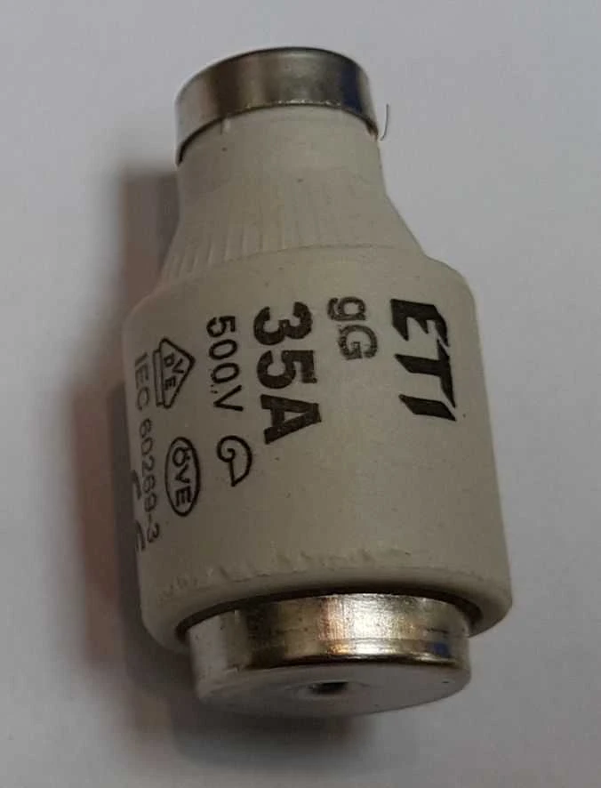 Csdk Sl LYDŽIŲJŲ SAUGIKLIŲ ĮDĖKLAS ETI-D3/35A 35 A 500 V DZ/gF E33 ETI