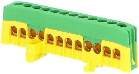 Elfetex Mto Electric As Jordklemme PE12-F2, 12 x 16 mm², grøn/gul