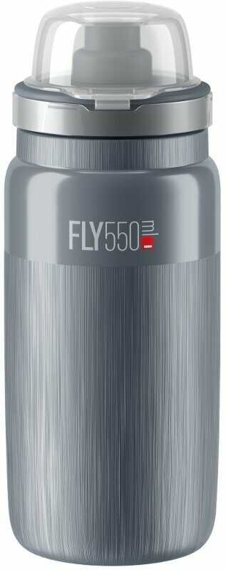 Gertuvė Elite FLY MTB TEX Pilkas, Pilkas Logo 550ml