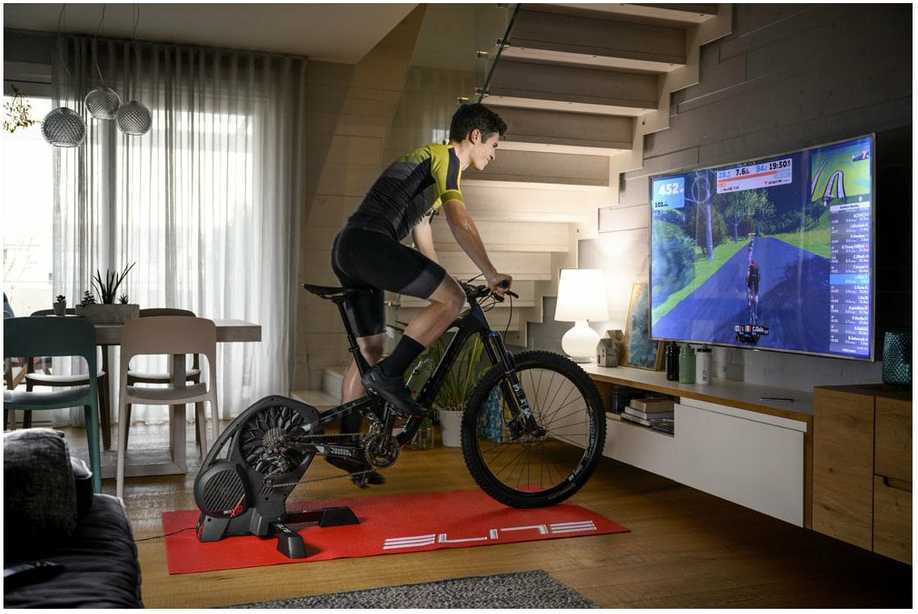 Treniruoklis Elite Direto XR-T interactive + Riser Block