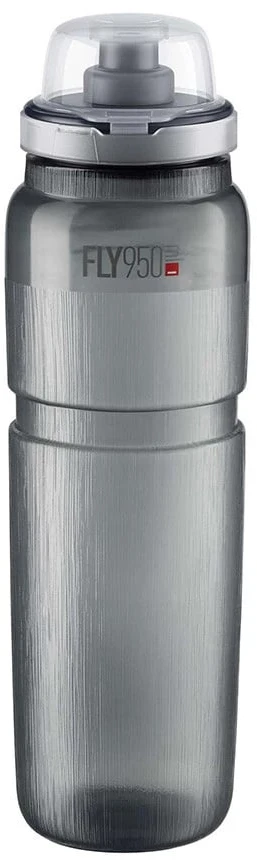 Gertuvė Elite Fly MTB Tex Smoke, Pilkas Logo 950ml