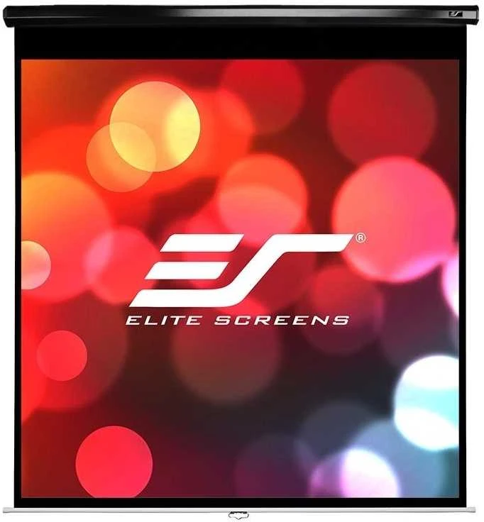 Elite Screens | Manual Series | M99UWS1 | Įstrižainė 99" | 1:1 | Matomo vaizdo plotis (W) 178 cm | Juodas