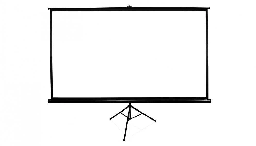 Projektorius Elite Screens | su stovu/Portable Pull Up Projektoriaus ekranas | T92UWH | Įstrižainė 92" | 16:9 | Matomo vaizdo plotis (W) 203.2 cm | Juodas