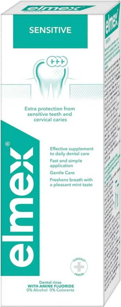 Elmex PŁYN DO PŁUKANIA ZĘBÓW ELMEX SENSITIVE 400ML 5370