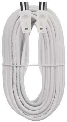 Emos Antenna coaxial cable shielded 15m - straight fork