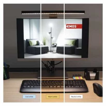 LED Monitoriaus apšvietimo šviestuvas maitinamas nuo USB AVA EMOS Z7617