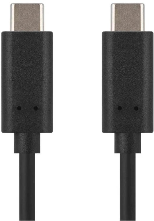 EMOS Charging and Data Cable 2.0 USB-C / USB-C, 2 m, juodas