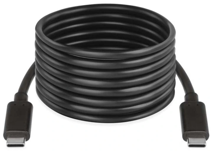 EMOS Charging and Data Cable 2.0 USB-C / USB-C, 2 m, juodas