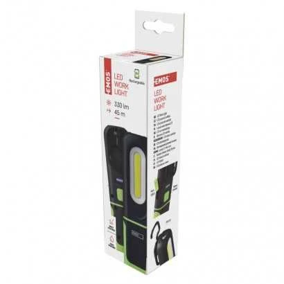 Emos P4537 COB LED + SMD LED dirbtuvių lempa 330 lm, 1200 mAh, įkraunama
