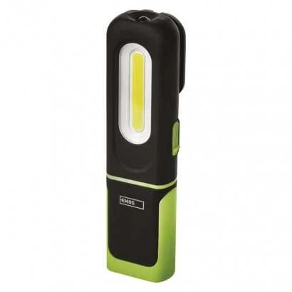 Emos P4537 COB LED + SMD LED dirbtuvių lempa 330 lm, 1200 mAh, įkraunama