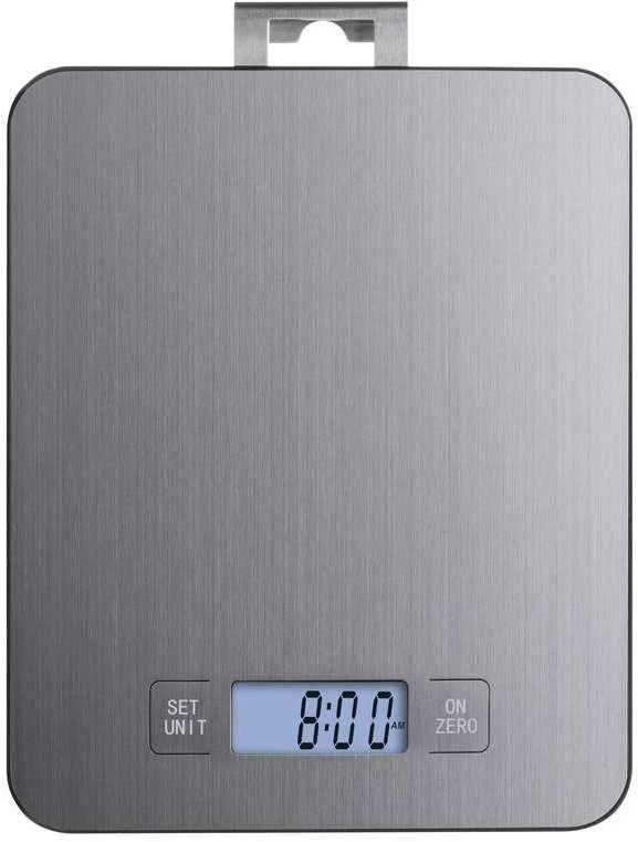 Virtuvinės svarstyklės Emos Digital kitchen scale EV023 sidabrinis