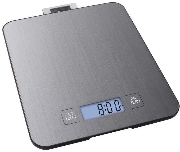 Virtuvinės svarstyklės Emos Digital kitchen scale EV023 sidabrinis