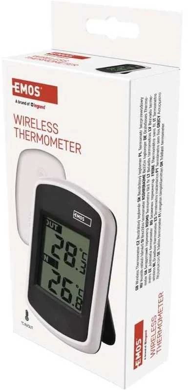 Emos Skaitmeninis termometras su lauko temperatūros davikliu