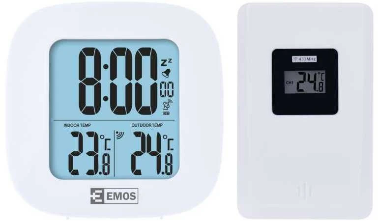 Emos belaidis zewnętrzny wewnętrzny LCD E0127