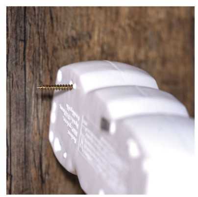 Emos Extension cable 5 m / 5 sockets / with switch / baltas / PVC / 1.5 mm2
