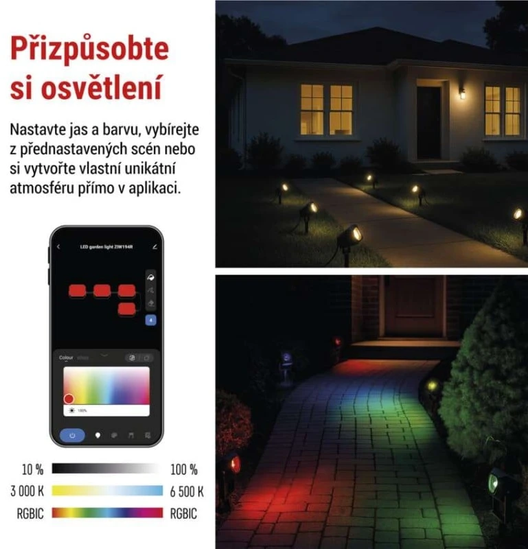 EMOS GoSmart Outdoor LED Spot Light 1454194000