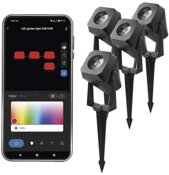 EMOS GoSmart Outdoor LED Spot Light 1454194000