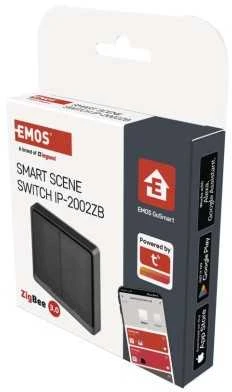 Emos GoSmart Przenośny kontroler scenerii IP-2002ZB, ZigBee 3.0, dwuprzyciskowy H5015