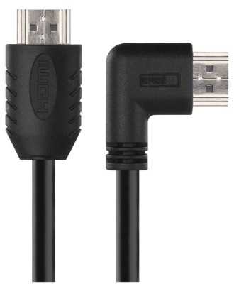 Emos HDMI 2.0 high speed cable A fork - A fork 90° 5 m