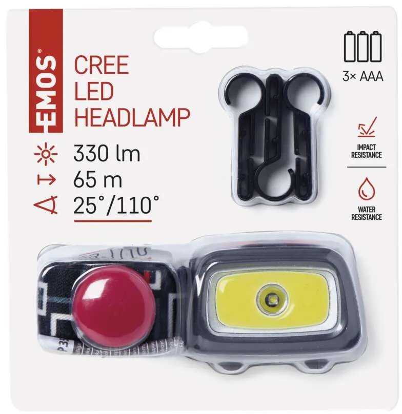 Žibintuvėlis czołowa Emos P3531