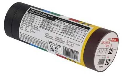 Vorel PVC izoliacinė juosta 15 mm x 10 m 10 vnt (75012)