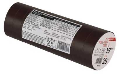 Emos Insulating tape PVC 19mm / 20m ruda