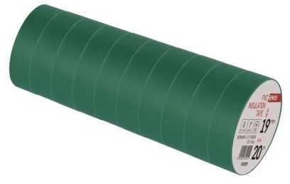 Izoliacinė juosta PVC 19mmx013mmx20m žalia F61929, EMOS