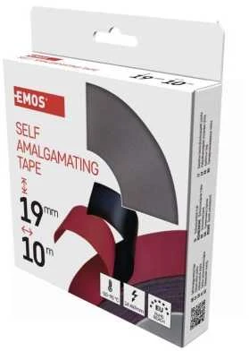 Emos Savaiminio vulkanizavimo izoliacinė juosta juoda.10mx19mm