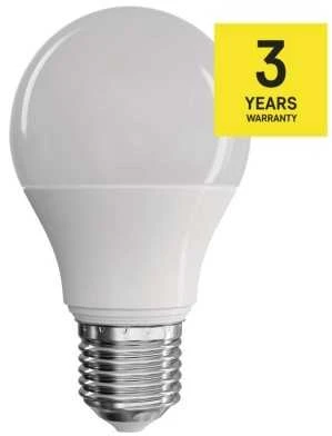 Emos LED bulb Classic A60 7,3W E27 neutral baltas