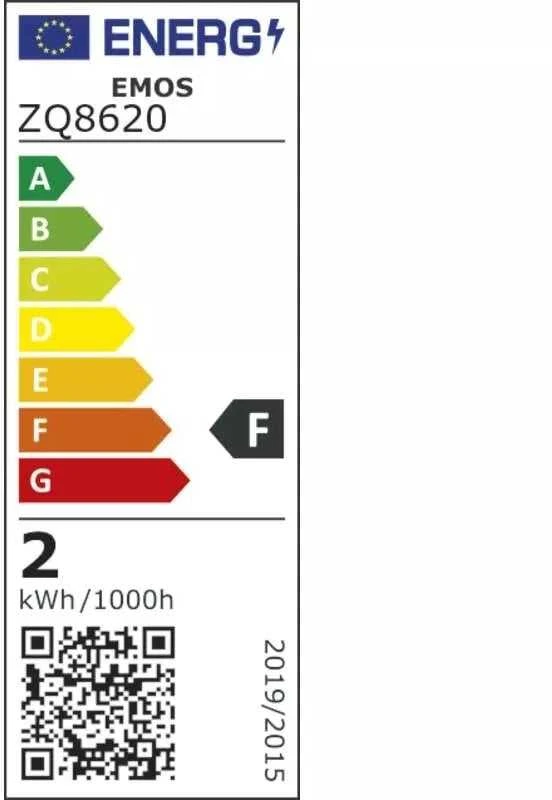 LED lemputė G4 12V JC 2W 210lm, šiltai balta, 3000K, EMOS