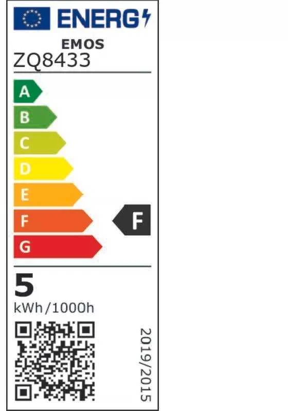 Lemputė LED GU5.3 (MR16) 12V 4.5W 400lm, šiltai balta, EMOS