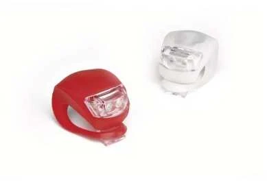 Emos Silikoninis LED priekinis + galinis dviračio žibintas