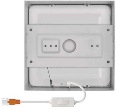 Emos LED luminaire NEXXO, square, baltas, 12,5W, with CCT change