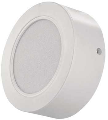 Emos LED luminaire RUBIC, round, 9W neutral baltas