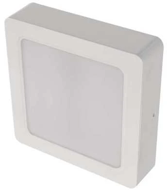 Emos LED luminaire RUBIC, square, 18W neutral baltas