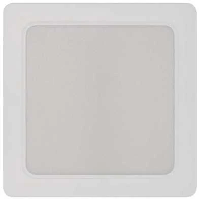 Emos LED luminaire RUBIC, square, 18W neutral baltas