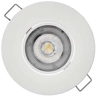 Emos LED spotlight SIMMI baltas, circle 5W neutral baltas