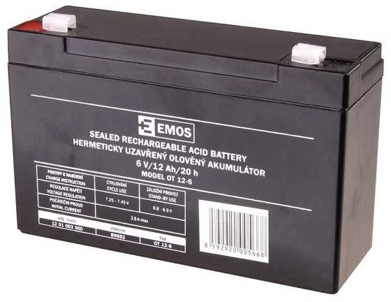 Emos Akumuliatorius HECHT 561850030, 6V / 10Ah